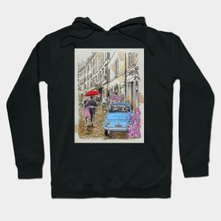 Little blue Fiat Hoodie